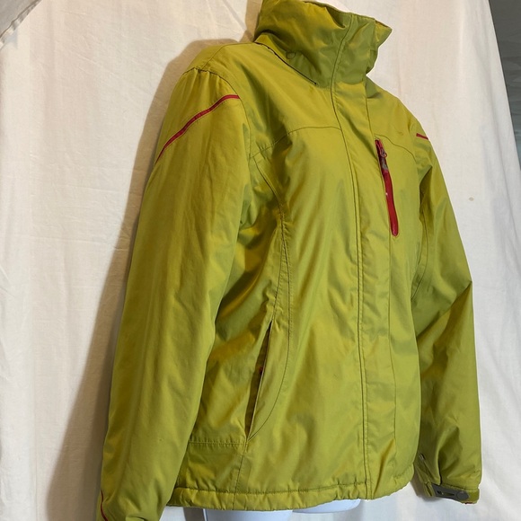 Lands' End Women's Lime Green Winter Activity Insulated Jacket-Women’s M (10-12) - Picture 7 of 16